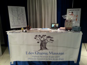 edenqigongmassage salon de l'autisme 2015