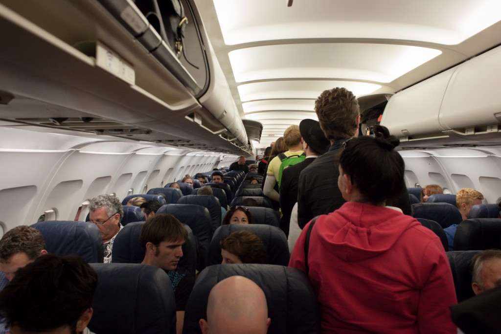 airplane cabin